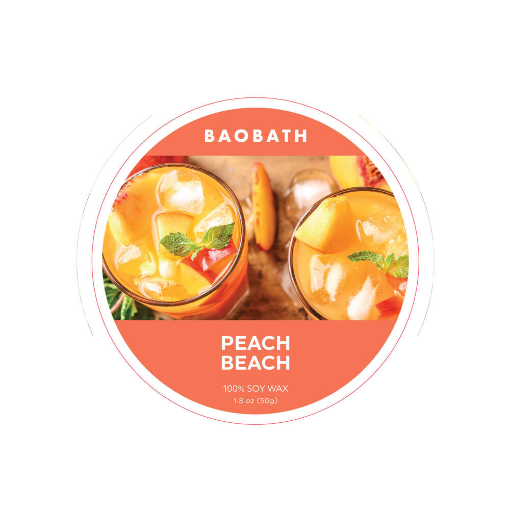 BaoBath wosk zapachowy Peach Beach