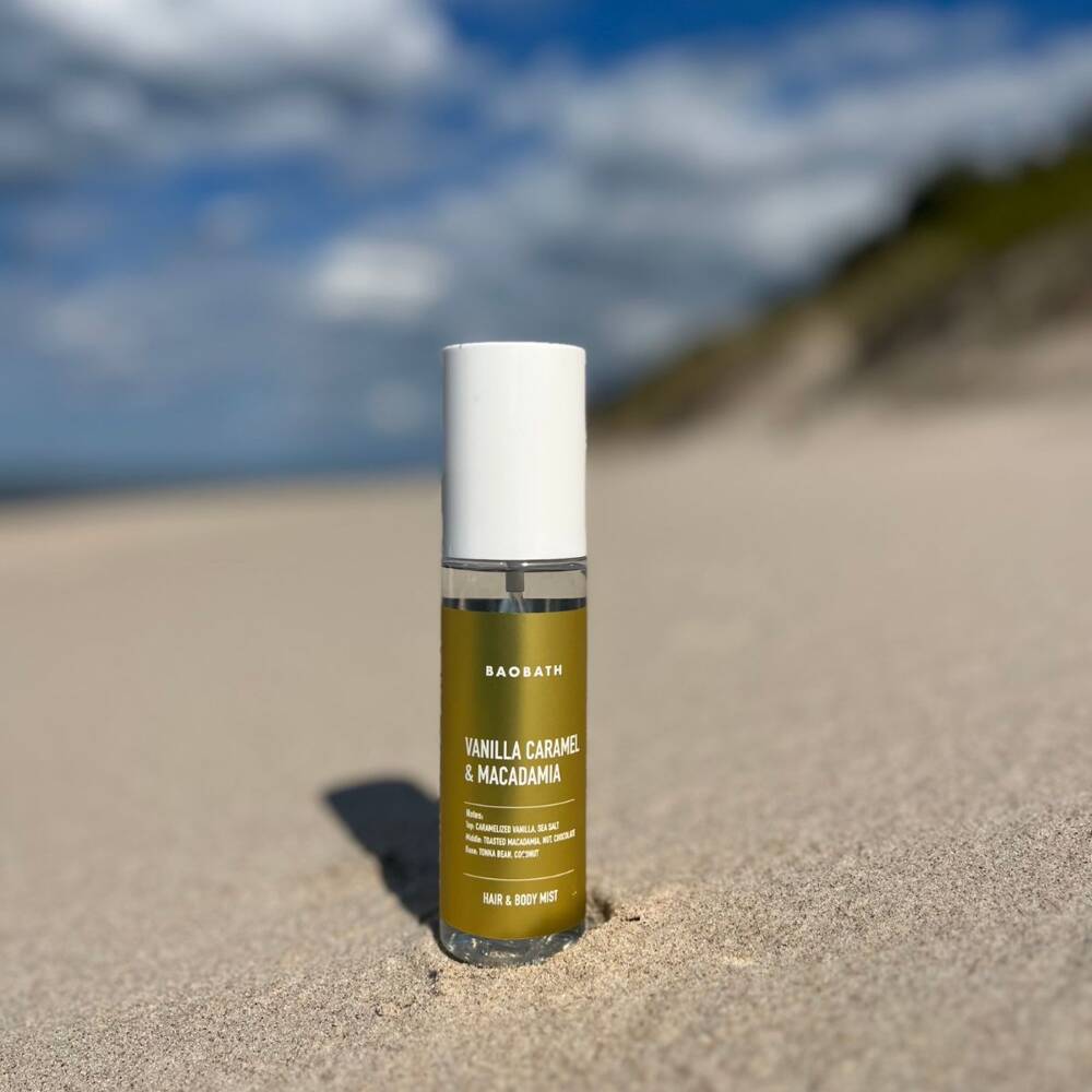Mgiełka do ciała i włosów Vanilla Caramel & Macadamia 135 ml