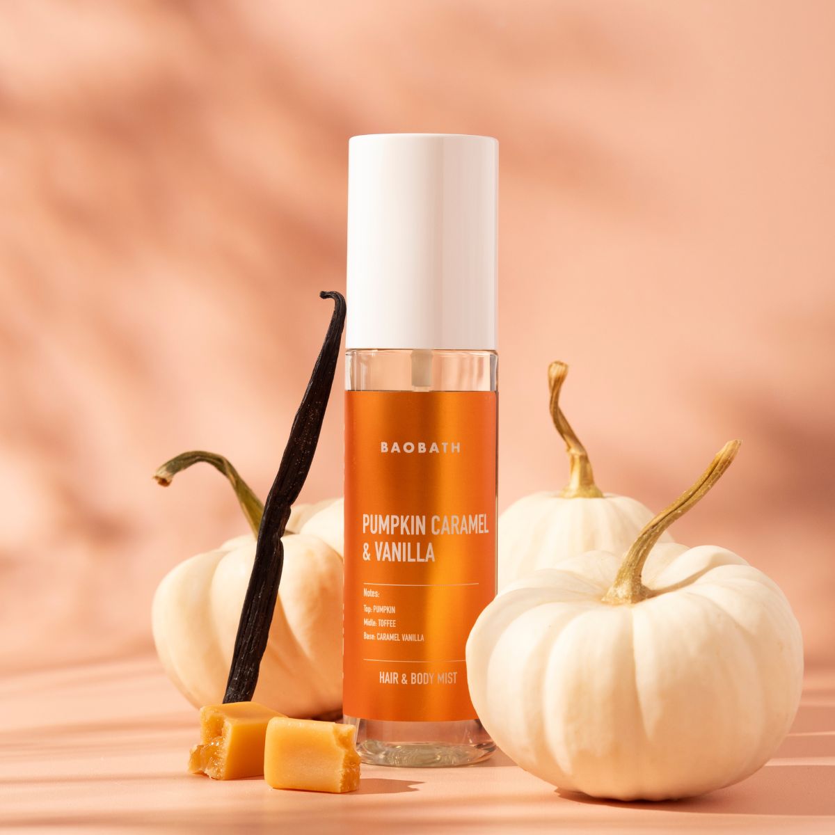 Mgiełka do ciała i włosów Pumpkin Carmel & Vanilla 135 ml