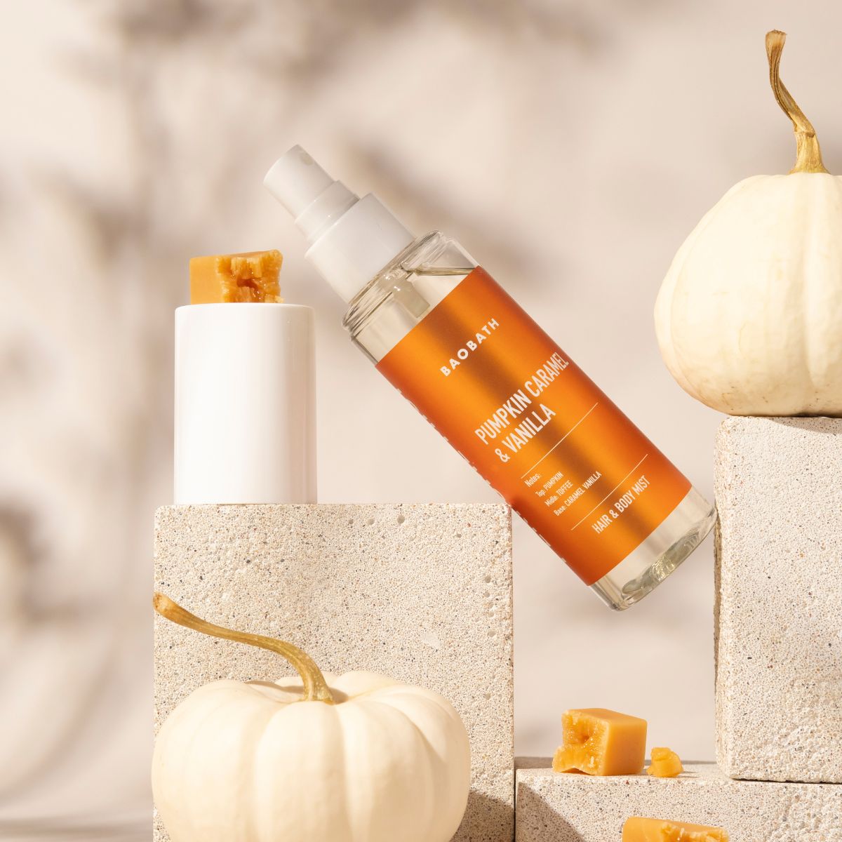 Mgiełka do ciała i włosów Pumpkin Carmel & Vanilla 135 ml