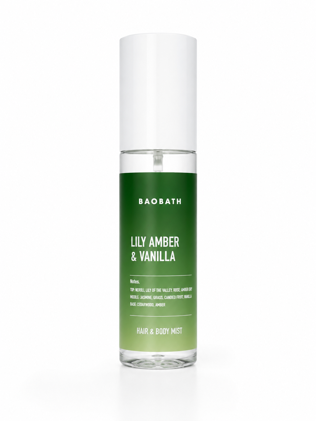 Lily Bergamot & Patchouli Body and Hair Mist 135 ml
