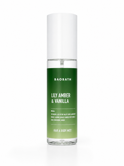 Lily Bergamot & Patchouli Body and Hair Mist 135 ml