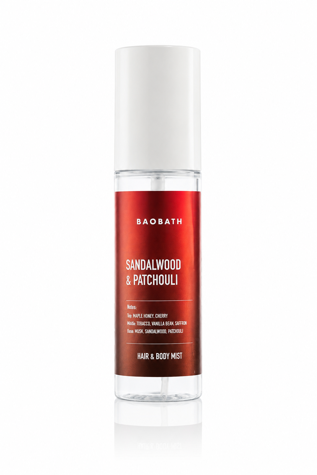 Mgiełka do ciała i włosów Sandalwood & Patchouli 135 ml