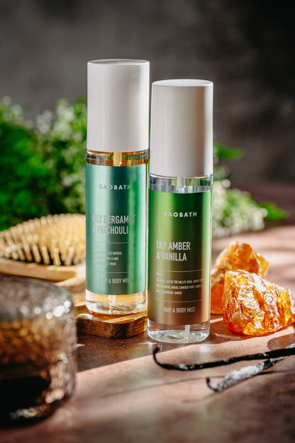 Lily Bergamot & Patchouli Body and Hair Mist 135 ml