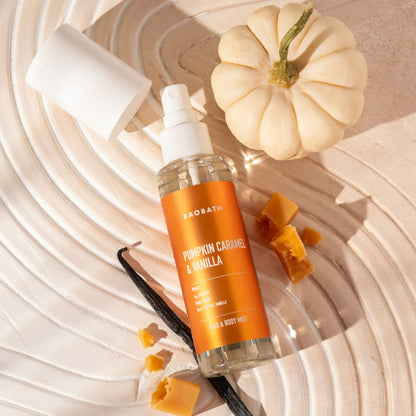 Mgiełka do ciała i włosów Pumpkin Carmel & Vanilla 135 ml