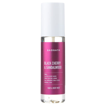 Mgiełka do ciała i włosów Black Cherry & Sandalwood 135 ml