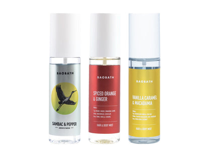 2+1 Zestaw trzech mgiełek zapachowych SPICE & SWEET 3x135ml