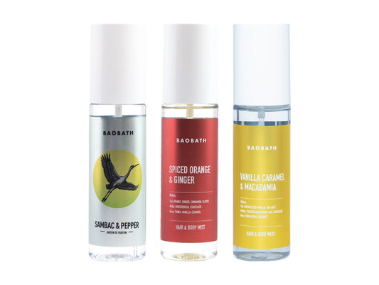 2+1 Zestaw trzech mgiełek zapachowych SPICE & SWEET 3x135ml